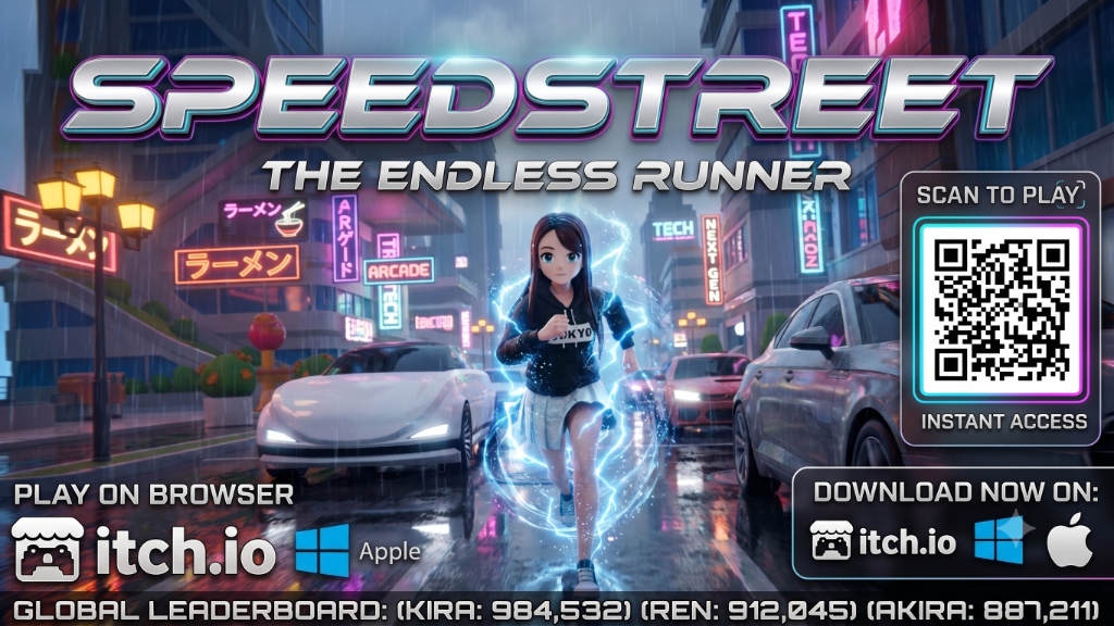 StreetSpeed – The Endless Runner
